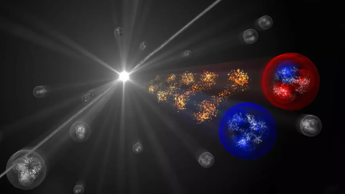 Sự vướng víu lượng tử 'ma quái' lần đầu tiên được phát hiện bên trong các proton riêng lẻ- Ảnh 2. Sự vướng víu lượng tử 'ma quái' lần đầu tiên được phát hiện bên trong các proton riêng lẻ- Ảnh 2.